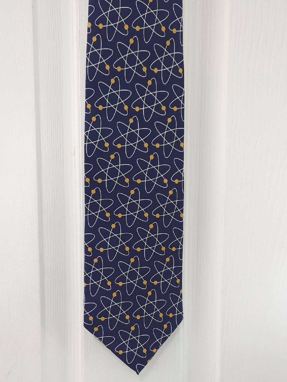 Josh Bach Atomic Blue Silk Tie